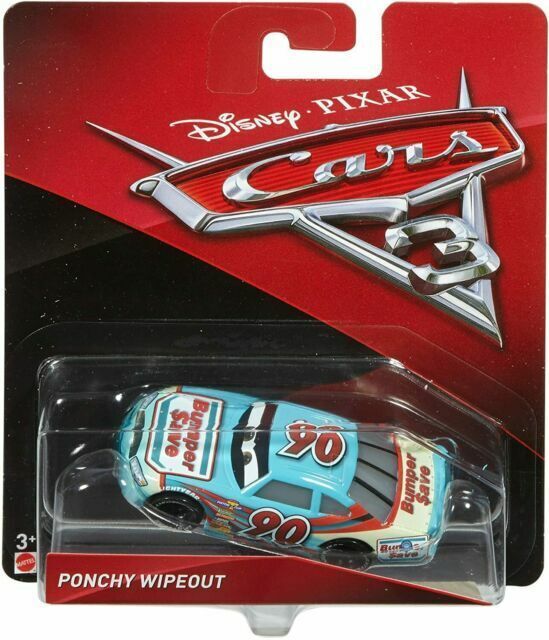 CARS 3 TEKLİ KARAKTER ARAÇLAR PONCHY WİPEOUT DXV66