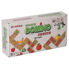 REDKA AHŞAP DOMİNO MEYVELER