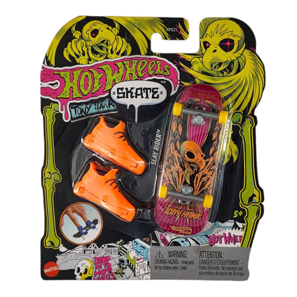 Hot Wheels Skate Parmak Kaykay ve Ayakkabı Paketleri HPG29