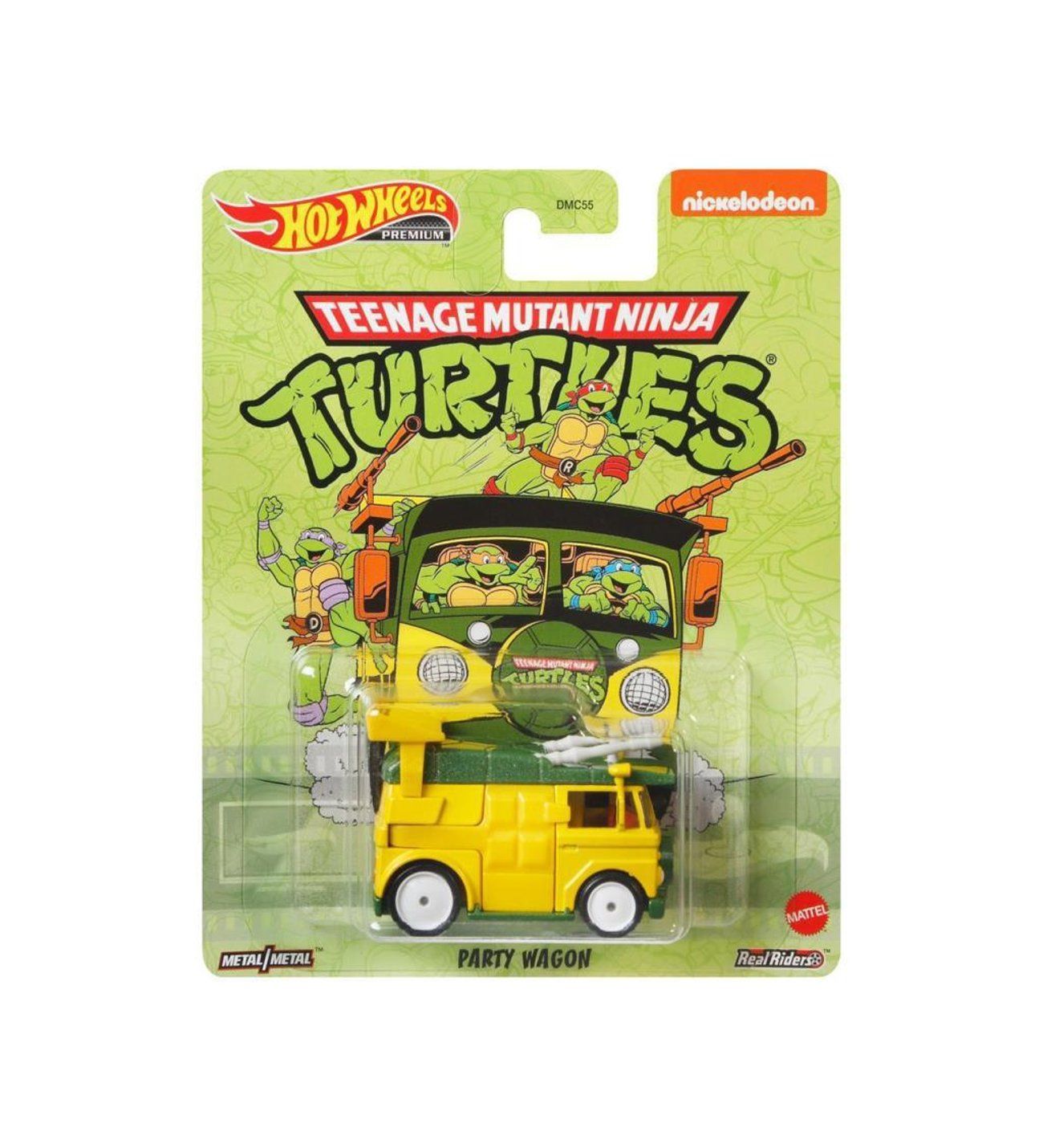 Hot Wheels Pop Culture Teenage Mutant Ninja Turtles Party Wagon HXF04