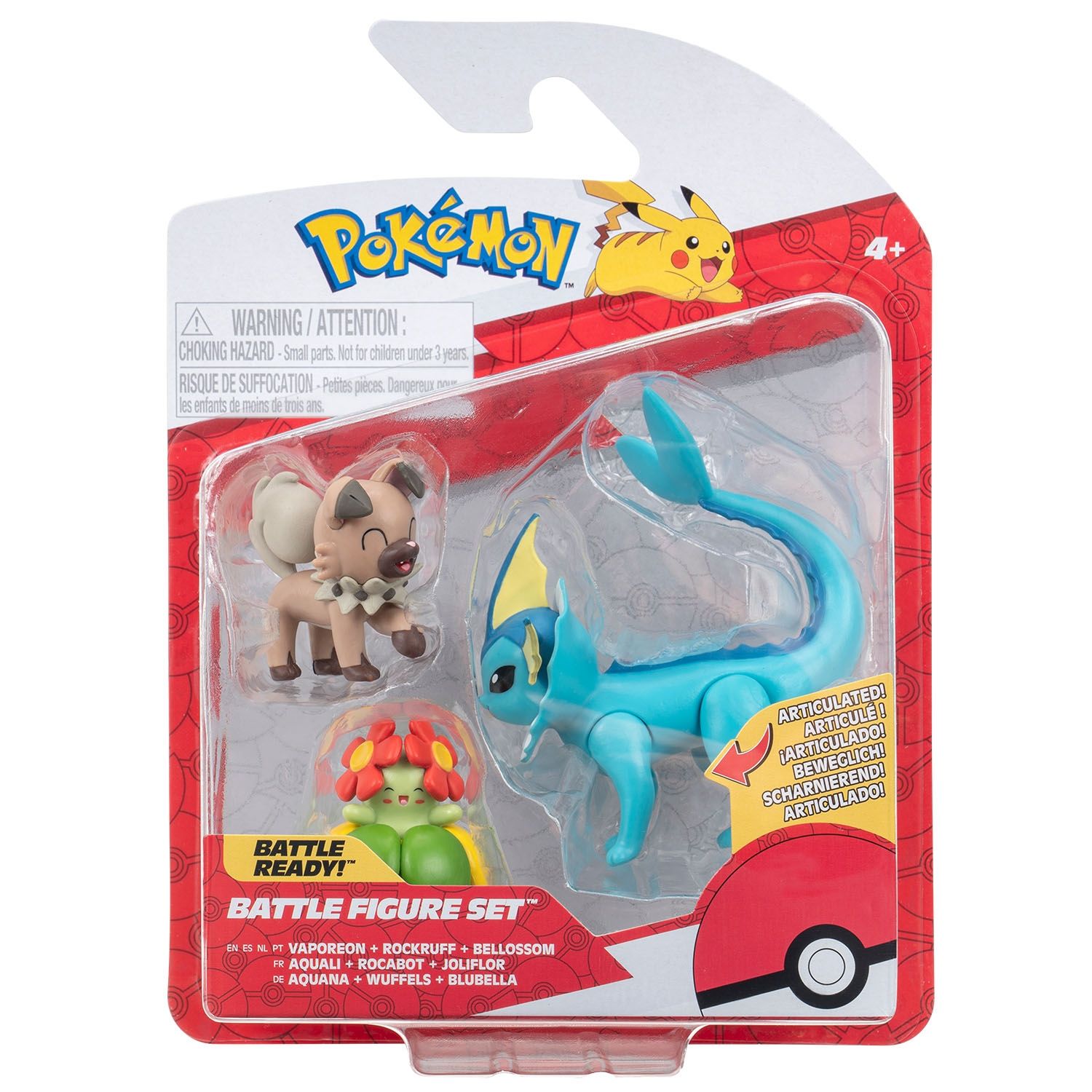 Pokemon Battle 2'li Figür Charizard ve Pikachu PKW3459