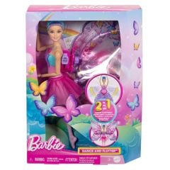 Barbie Kelebek Dansçı Bebek 2in1  HXJ10