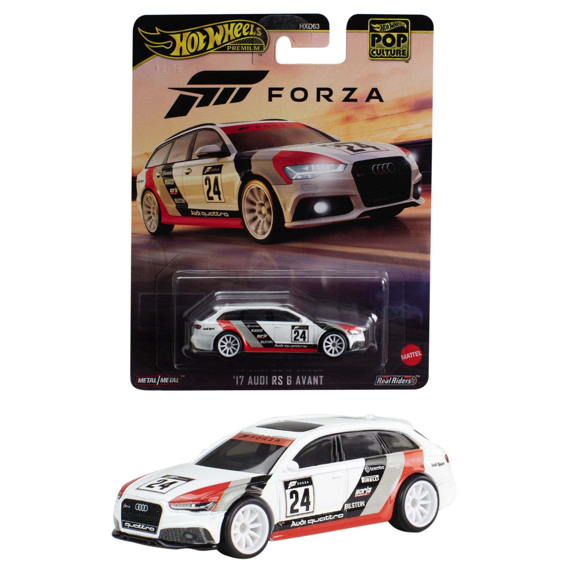 Hot Wheels Pop Culture Forza '17 Audi RS 6 Avant HVJ47