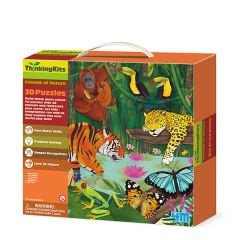 4M 3D Puzzles Rainforest 3D Yapboz Yağmur Ormanı