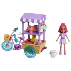 Polly Pocket Bisiklet Dolusu Moda Oyun Seti HHX76