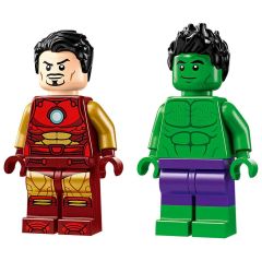 Lego Marvel Motosikletli Iron Man ve Hulk 76287