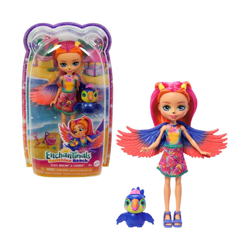 Enchantimals Karakter Bebekler Trippi Toucan&Canopy FNH22 HRX83