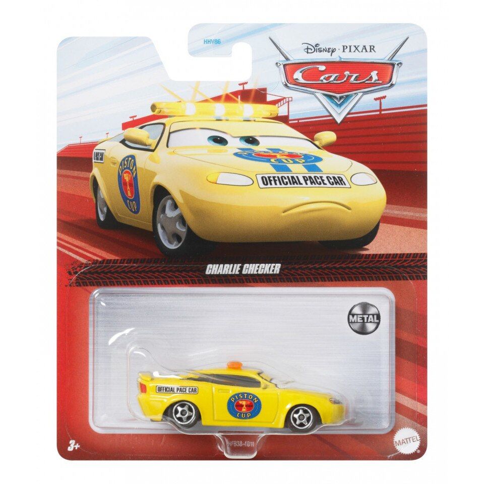 Cars 3 Karakter Araçlar Tekli Charlie Checker HFB38