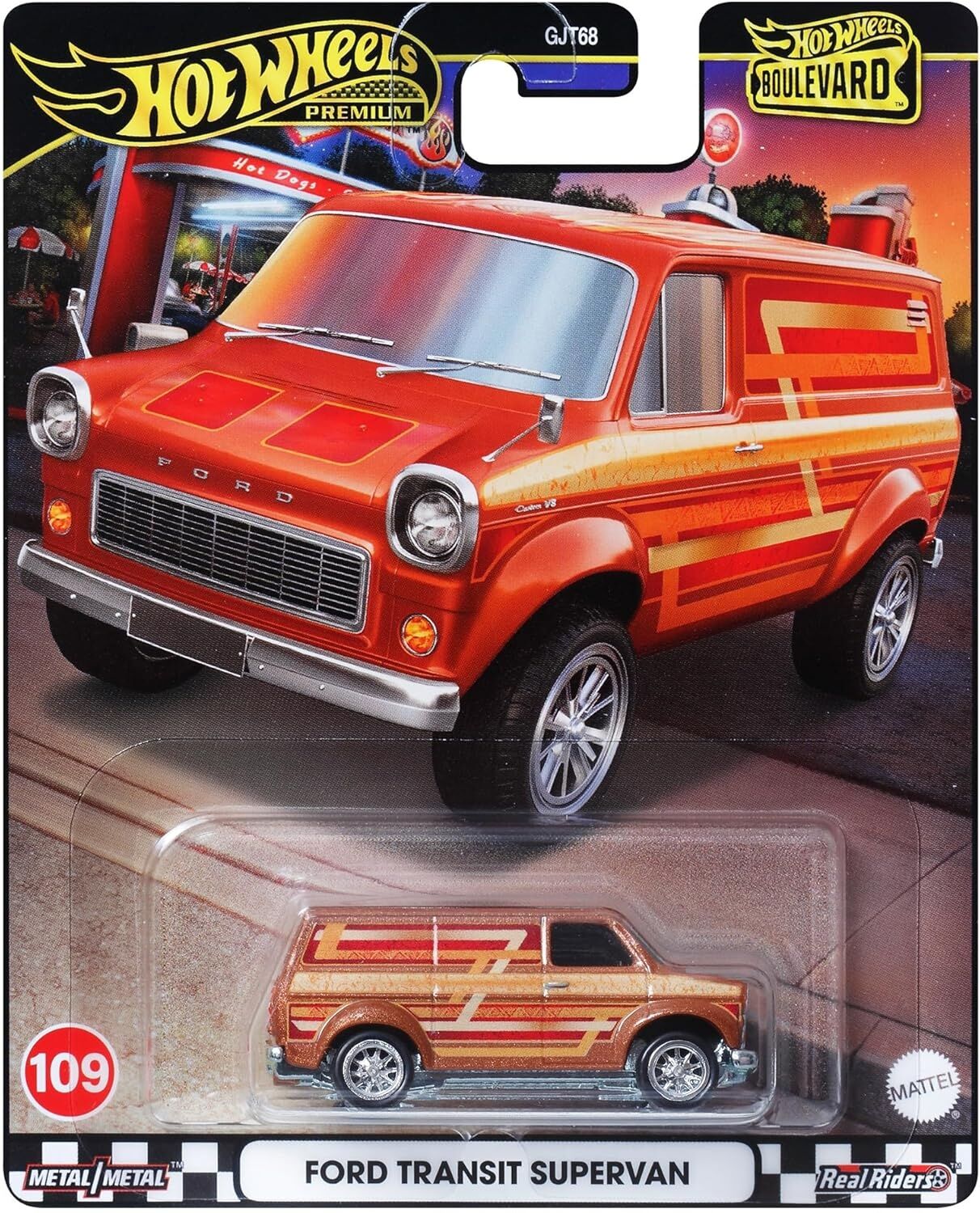 Hot Wheels Boulevard Premium Arabalar Ford Transit Supervan HRT76