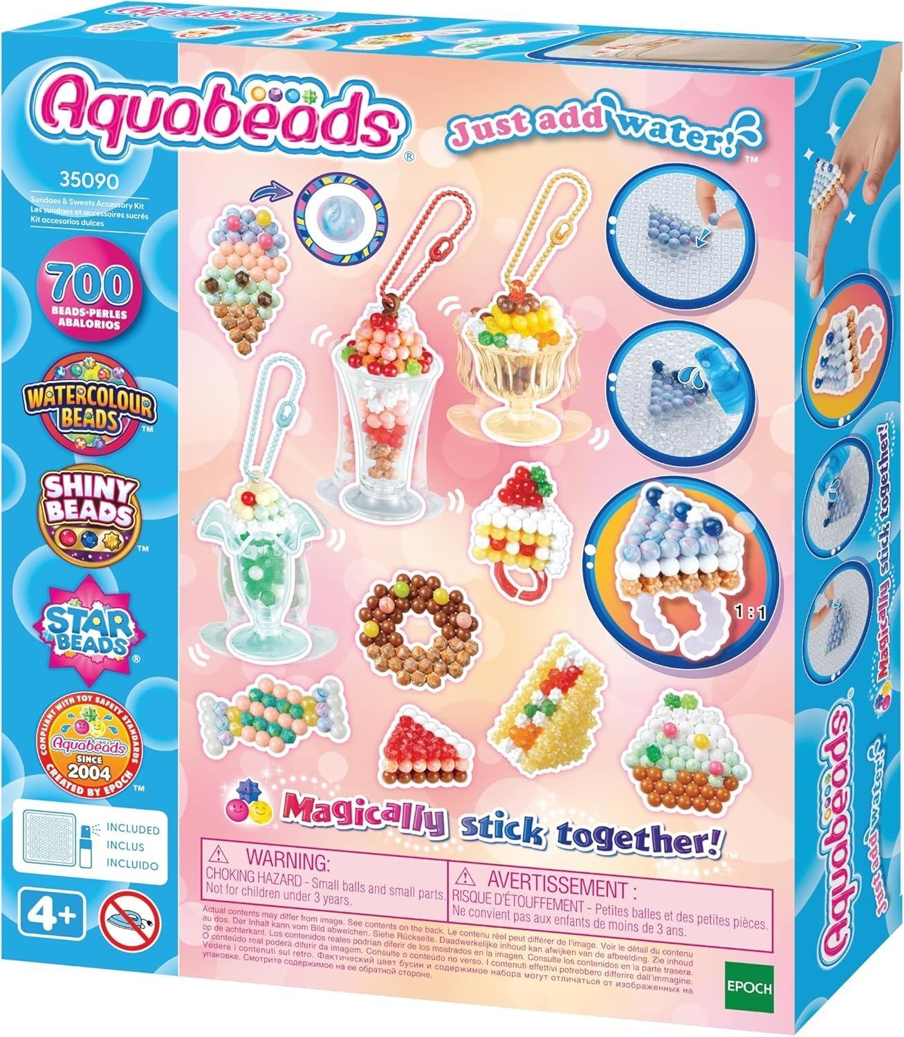 Aquabeads Dondurma ve Tatlı Aksesuar Kiti 35090
