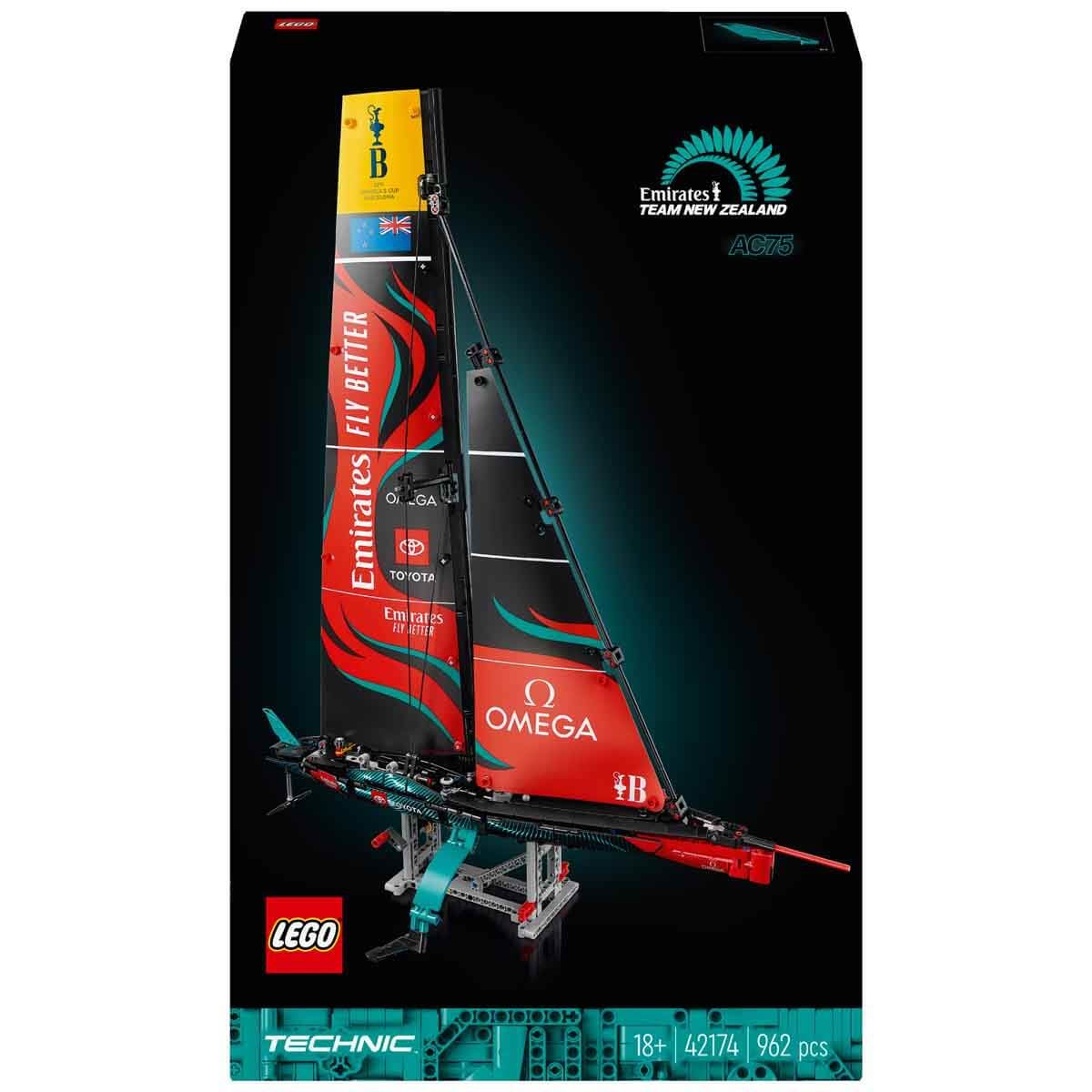 Lego Technic Emirates Team New Zealand AC75 Yat 42174