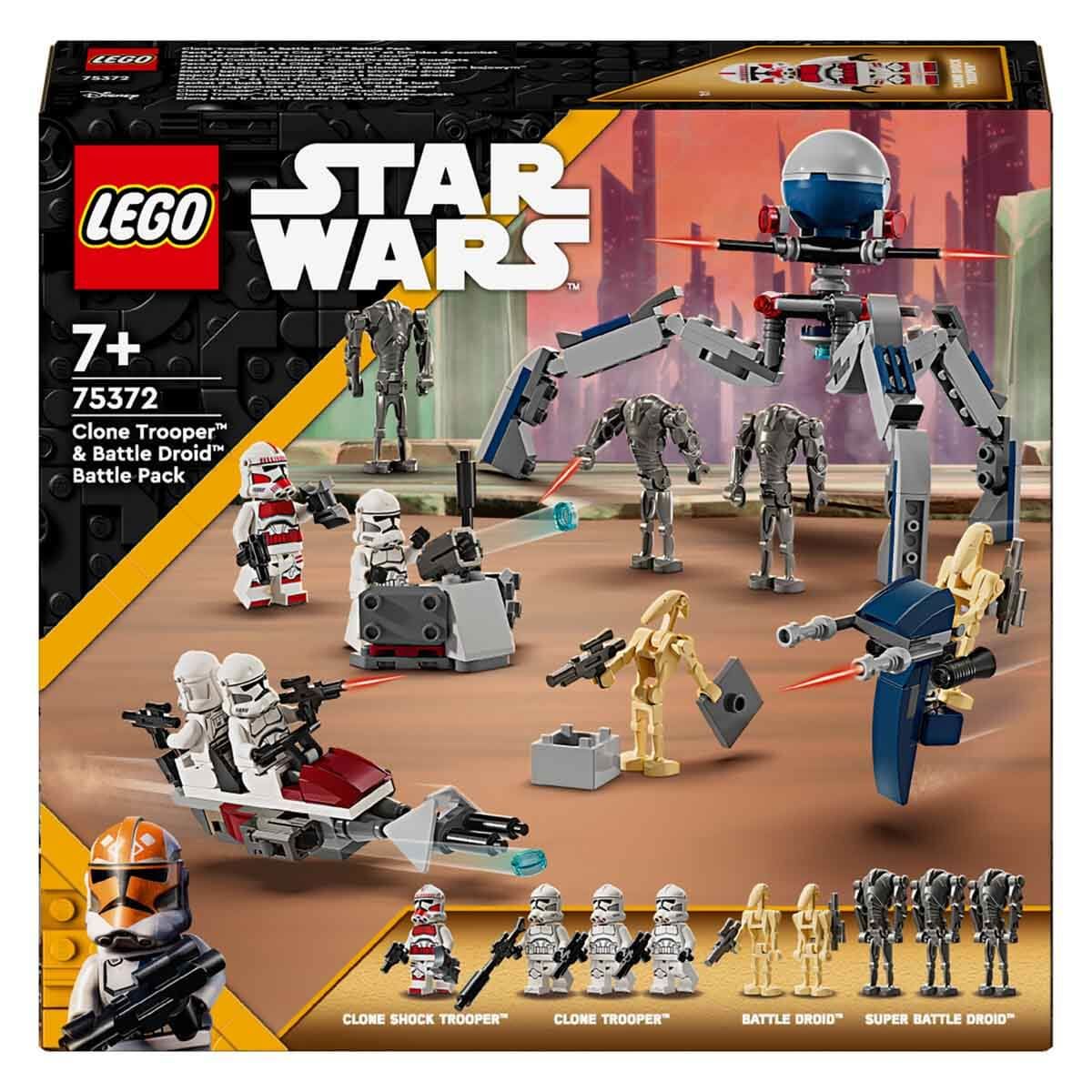 LEGO Star Wars Klon Trooper ve Savaş Droidi Savaş Paketi 75372