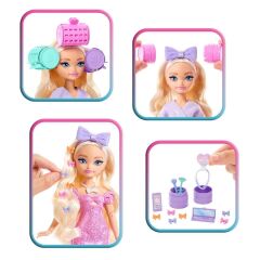 Barbie Dream Besties Malibu ile Akşam Eğlencesine Hazırlanma JGG38