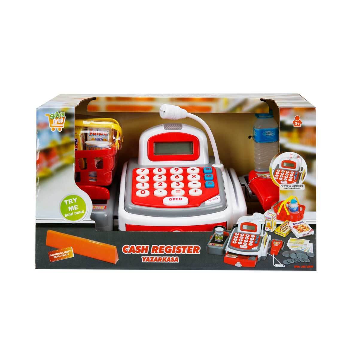 SUNMAN OYUNCAK MARKET KASA MİKROFONLU