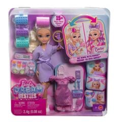 Barbie Dream Besties Malibu ile Akşam Eğlencesine Hazırlanma JGG38