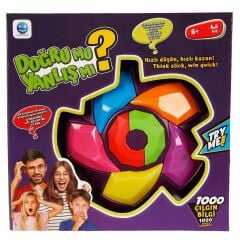 Smile Games Sesli ve Işıklı Doğru Mu Yanlış Mı Kutu Oyunu