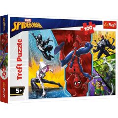 Trefl Puzzle Çocuk 100 Parça Upside Down Disney Marvel