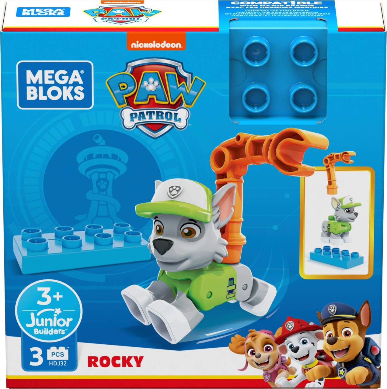 MEGA BLOKS PAW PETROL FİGÜR ROCKY HDJ32