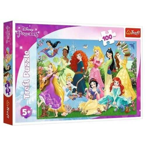 Trefl Puzzle Çocuk 100 Parça Charming Princesses
