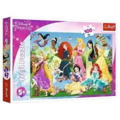 Trefl Puzzle Çocuk 100 Parça Charming Princesses