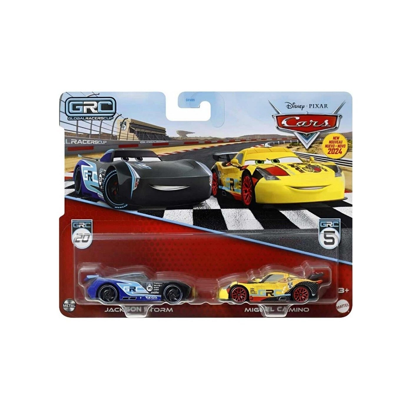 Cars 2'li Paket Jackson Storm ve Miguel Camino DXV99  HTX16