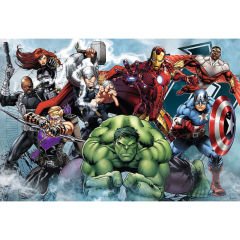 Trefl Puzzle Çocuk 100 Parça Avengers Lets Attack Marvel