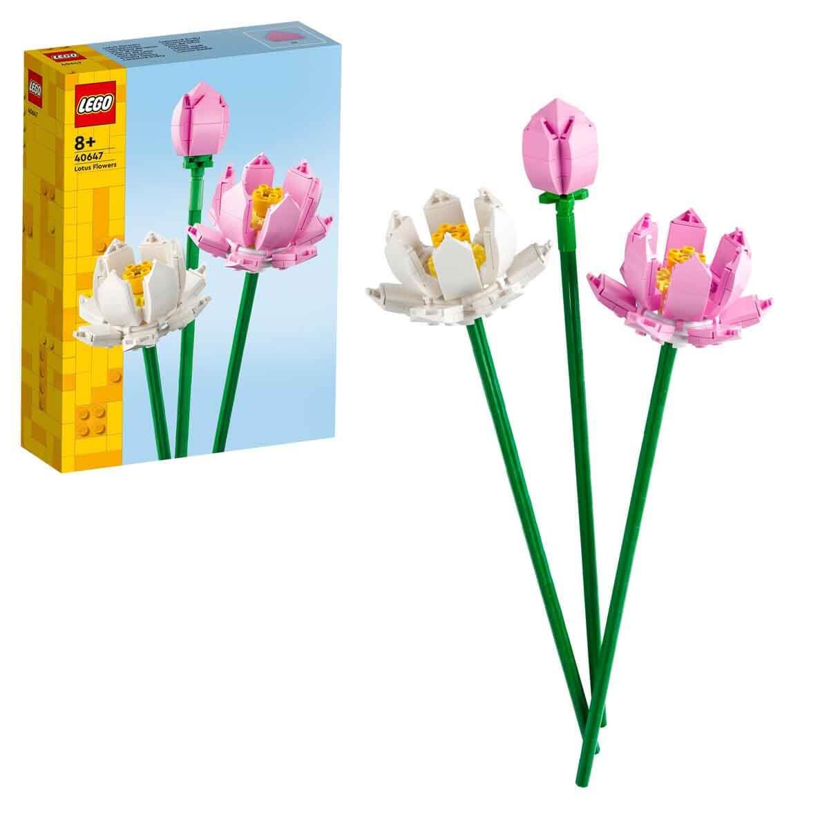 LEGO  Flowers Lotus Çiçekleri 40647