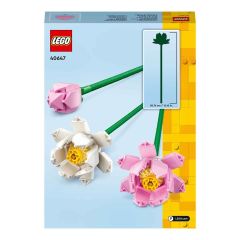 LEGO  Flowers Lotus Çiçekleri 40647