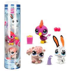 Littlest Pet Shop Minişler 3’lü Figür Seti S2  Tavşan  Ağaçkakan Sincap