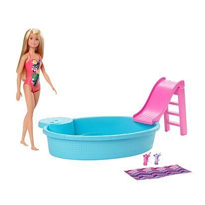 Barbie ve Eğlenceli Havuzu Barbienin Hayatı GHL91