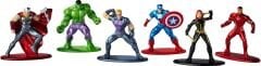 Jada Marvel Avengers Nano 6'lı Diorama Figür Paketi 9335006314R01