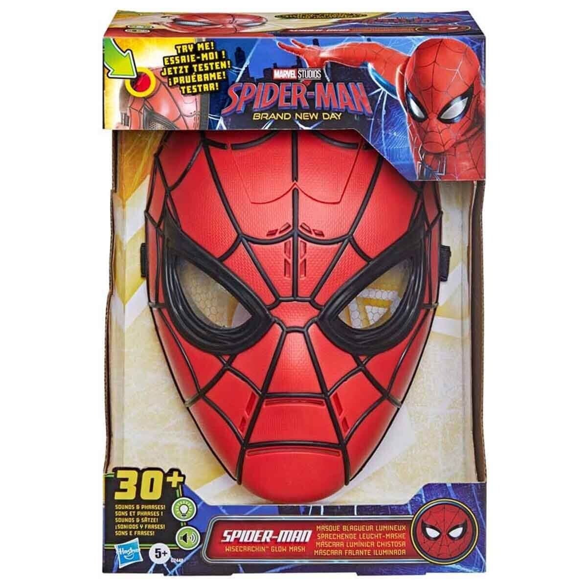 Marvel Spider Man Wisecrackin’ Glow Işıklı ve Sesli Elektronik Maske G2448