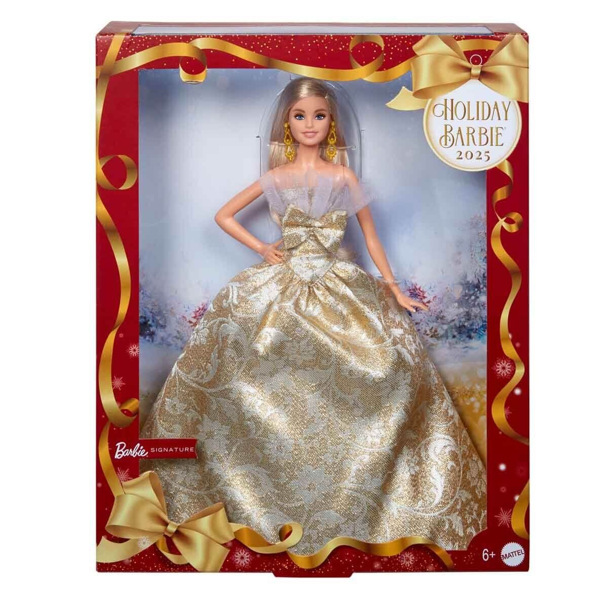 Barbie 2025 Mutlu Yıllar Bebeği Sarışın JBH95