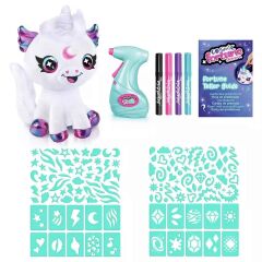 Işıklı Airbrush Plush Cosmic Unicorn