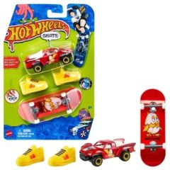 Hot Wheels Skate Parmak Kaykay ve Ayakkabı Paketleri HGT72