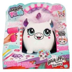 Airbrush Plush Hair'iffic Squishy Saç Tasarımı Oyun Seti