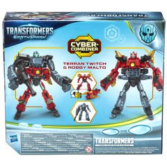 Transformers EarthSpark Terran Twitch ve Robby Malto İkili Aksiyon Figürü Seti F8438