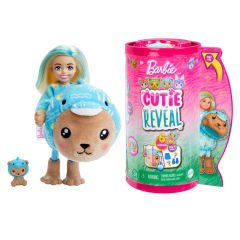 BARBİE CUTİE REVEAL BEBEKLER CHELSA SEVİMLİ KOSTÜMLER HRK30