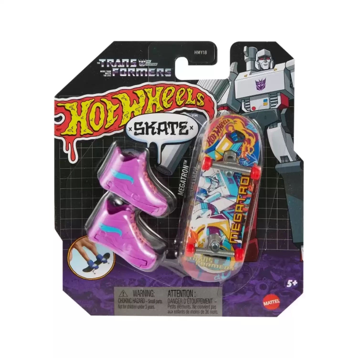 Hot Wheels Skate Parmak Kaykay ve Ayakkabı Paketleri HVK37