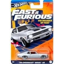 Hot Wheels Fast & Furious '70 Chevrolet Nova SS HRW42