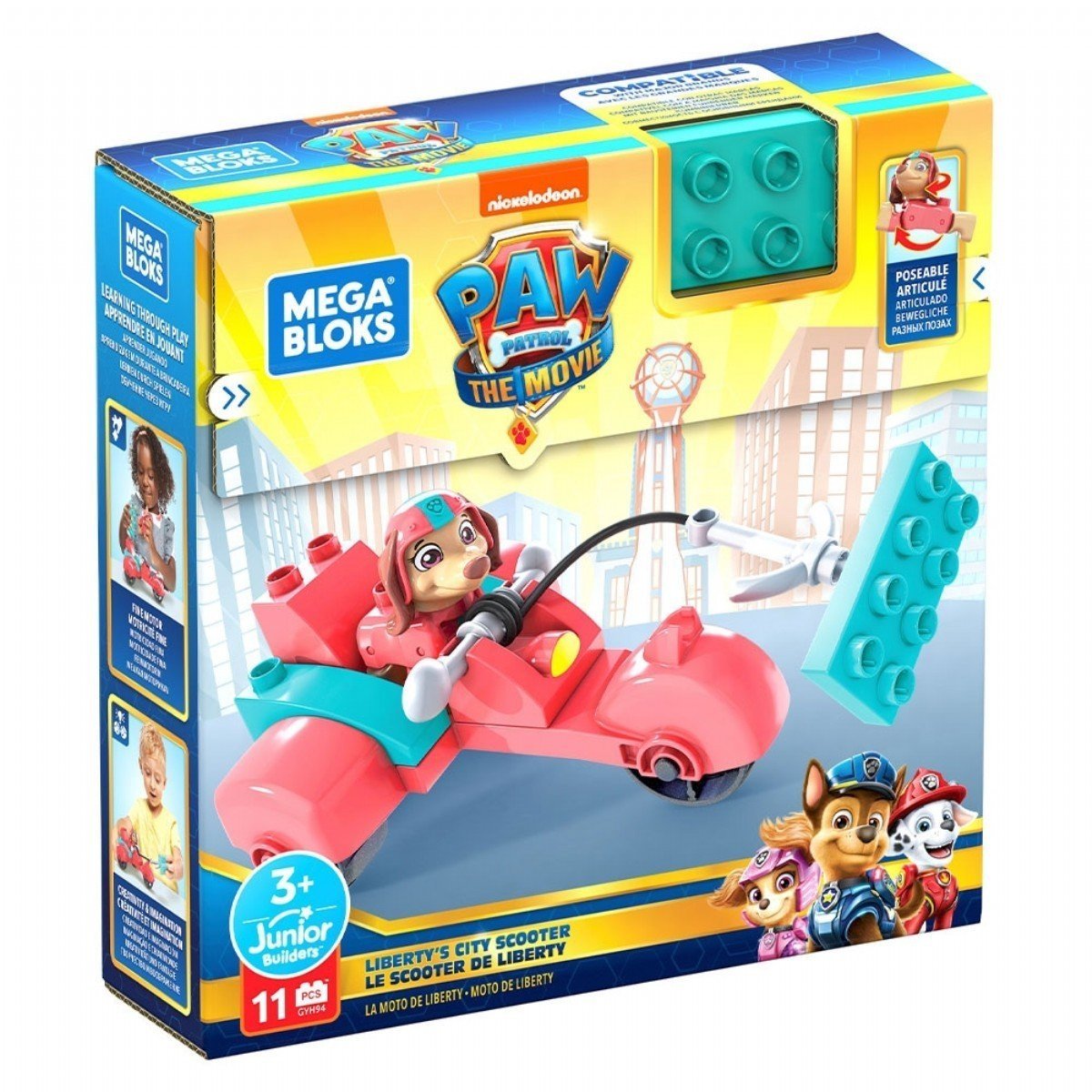 Mega Bloks PAW Patrol Liberty'nin Scooter'ı GYH94