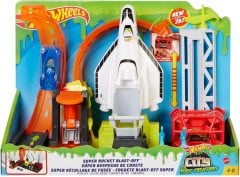 Hot Wheels Tekerlekli Yarış Dünyası Oyun Seti - Roket Temalı-GTT75
