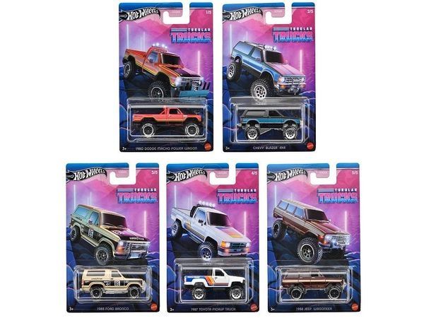 Hot Wheels Tubular Trucks GDG44 5'li Set