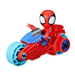 Spider And Hıs Amazıng Frıends Motorsiklet Ve Figür Spidey  F7459