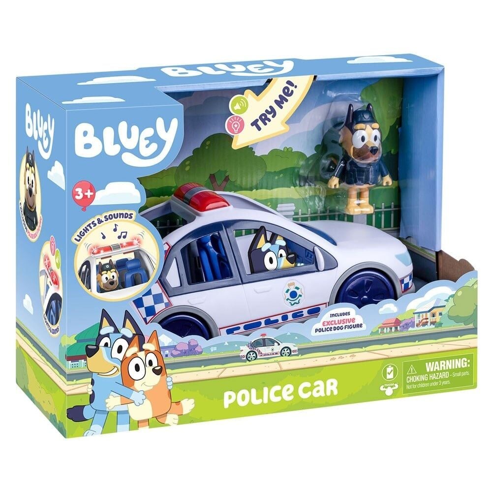 Bluey Polis Arabası Sesli ve Işıklı 1 Figür 19202
