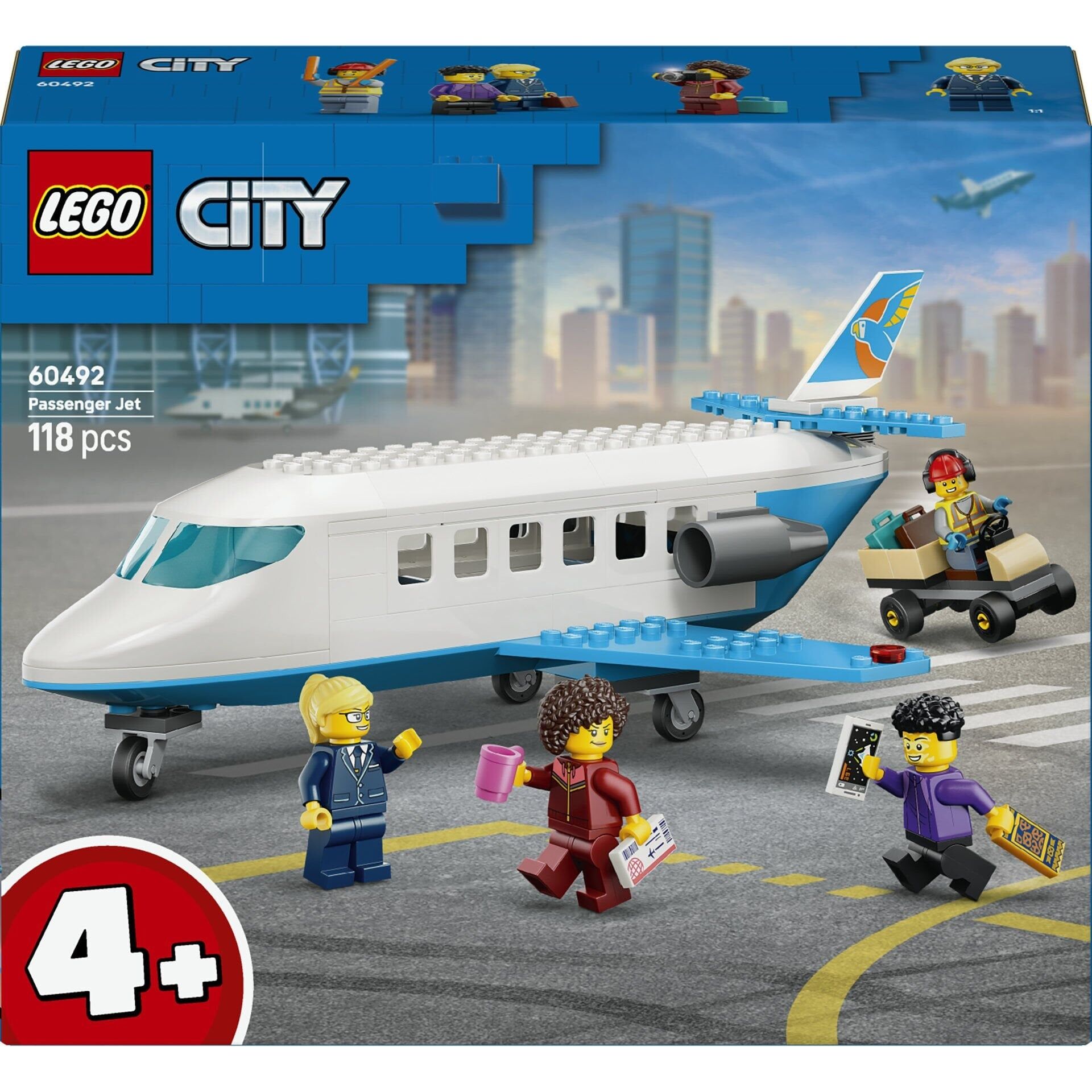LEGO  City Yolcu Jeti 60492