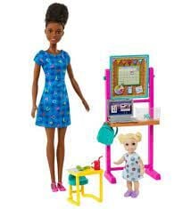 Barbie Ben Büyüyünce Oyun Seti Öğretmen Siyah Saçlı HCN20