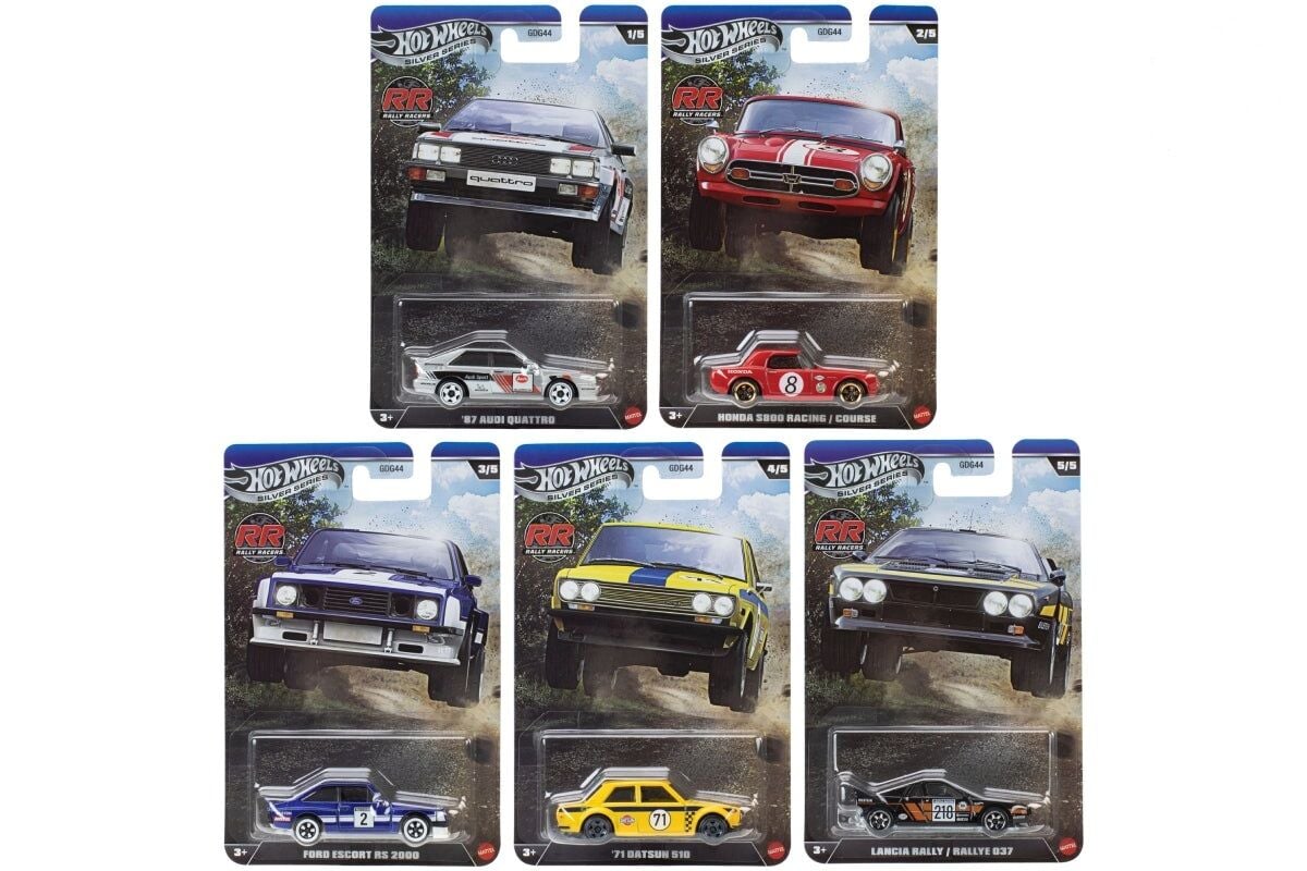 Hot Wheels Ralli Yarışçıları Serisi 5'Li Set GDG44