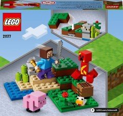 LEGO Minecraft Creeper Pususu 21177