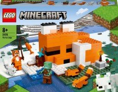 LEGO Minecraft Tilki Kulübesi 21178
